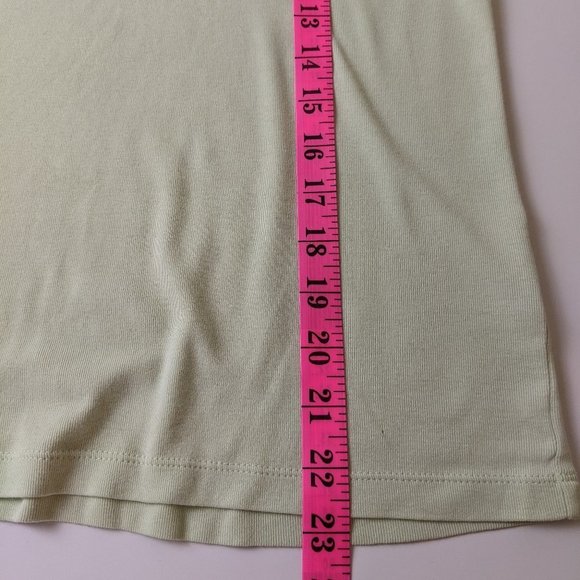 Esprit Light Mint V-Neck Blouse - Picture 11 of 12